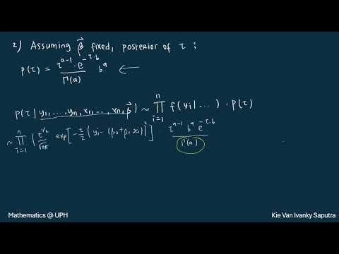 Proof of Posterior Distribution in Bayesian Linear Regression part 3