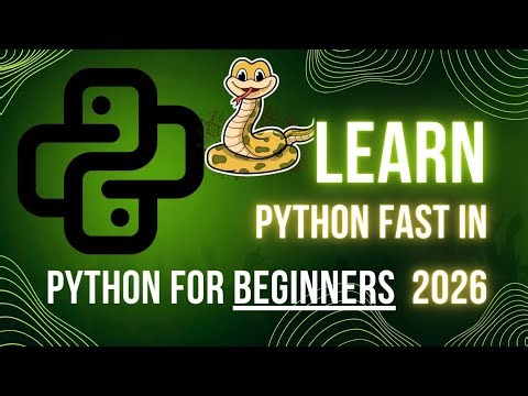 Python tutorial for beginners in 2026....| We are using Python Idle in this video ...