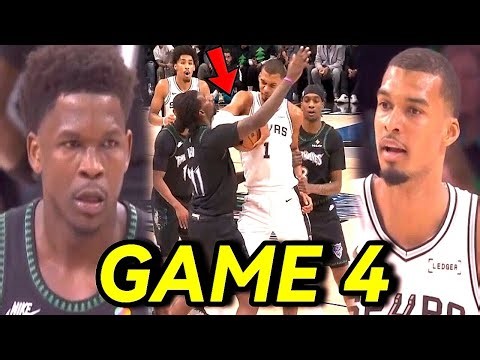 Nangsiko si Wembanyama! EJECTED sa Game 4 ang Alien ng Spurs Atak Mode si Anthony Edwards ng wolves