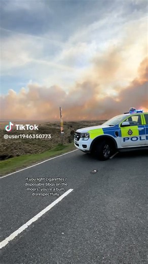 Fire on Marsden Moor