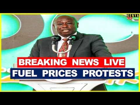 LIVE - Gachagua Addressing the Nation on Protests against Fuel Prices, Matatu Strike & Maandamano