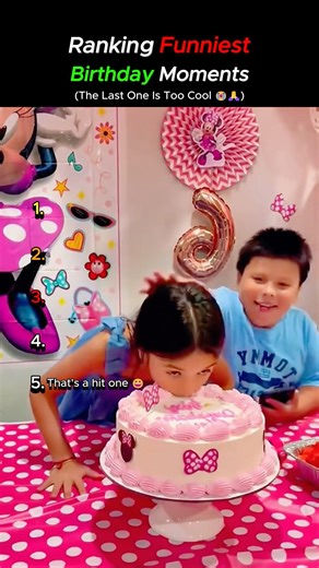Ranking Most Unexpected Birthday Moments Ever 🎈🤣 #shorts #funny #viralvideo