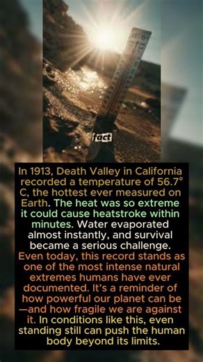 The Hottest Temperature Ever Recorded 🌡️