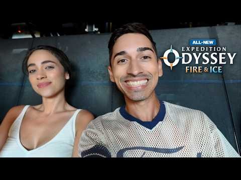 First Look At SeaWorld Orlando’s NEW Ride: Expedition Odyssey Fire & Ice