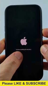 How to Enter Recovery Options on iPhone