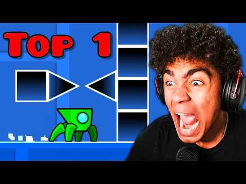 Playing Your CRAZY Geometry Dash Challenges...