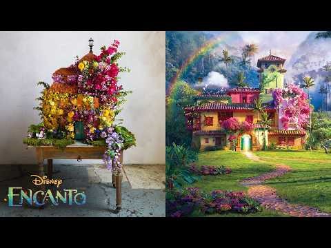 Encanto's Casa Madrigal Out of Flowers | Disney Recreations