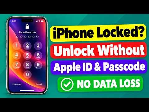 iPhone Locked? Unlock Without Apple ID & Passcode | 2026 Guide 🔓