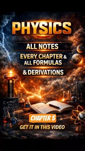 CBSE Class 12 Physics Chapter-5 All Formula and Derivation. #relatable #trending #cbse #physics