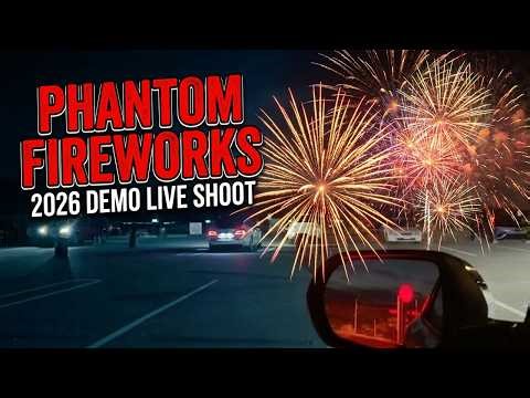 Phantom Fireworks Demo Night 2026! Pahrump NV