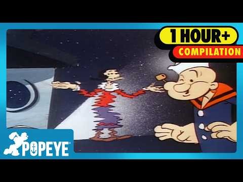 POPEYE VS BLUTO: SPACE BATTLES, LOST DIAMONDS & WILD CARTOON ADVENTURES | Popeye And Friends