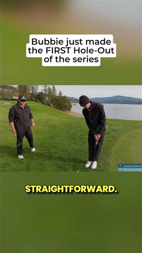 Only took 4 days for the first Hole-Out 👏