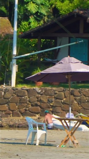 🌴 STUNNING BEACH 🏖️ Coast of São Paulo, Brazil #shorts