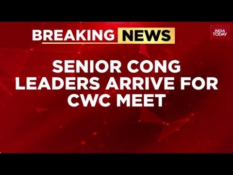 Congress Working Committee Meets To Discuss Strategy For 2026 Elections | India Today