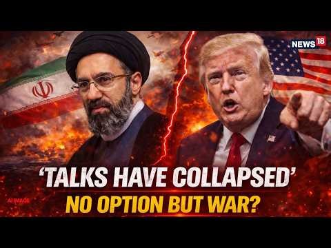 US-Iran Talks Collapse: Ceasefire at Risk | Is War the Only Option Now? | U.S. Iran News LIVE