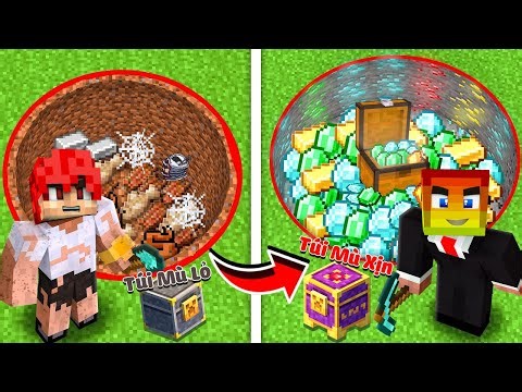 MINI GAME: MINING FOR ETERNAL MINECRAFT #1 ** NOOB OPENS A BLIND BAG OF $100,000 AND THE LIFE-CHA...