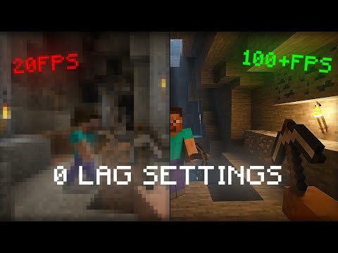 MINECRAFT FPS BOOST for Low End Devices (Fix Lag Fast)