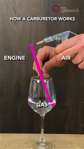 How a carburetor works! #easy #carburetor #work #explained