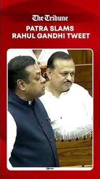 Sambit Patra lashes out at Rahul Gandhi over old Bhima Koregaon tweet, calls him out strongly.