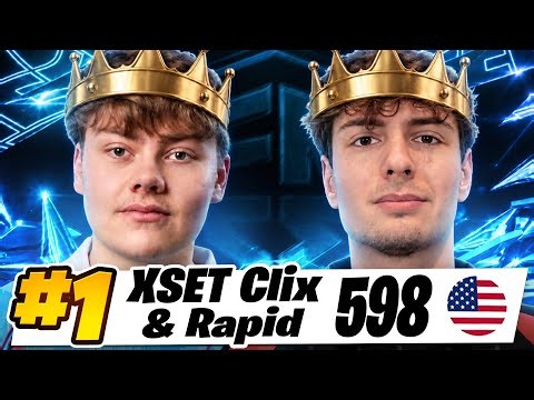 Clix & Rapid 1ST PLACE FNCS Division 1 Practice Opens 🥇