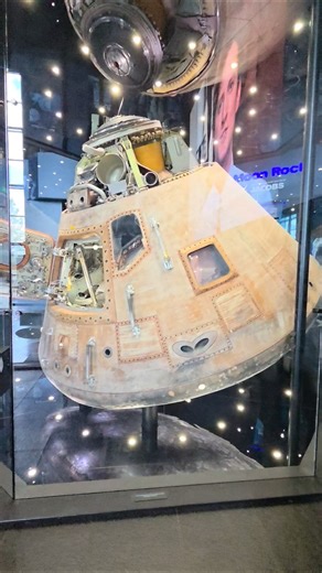 The REAL Apollo 16 Command Module that was ACTUALLY USED
