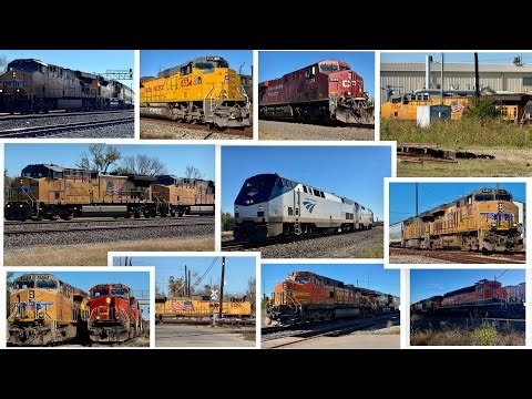 Railfanning Houston, TX 1/2/26 (feat. CPKC, Amtrak, BNSF SD40 + MRL)