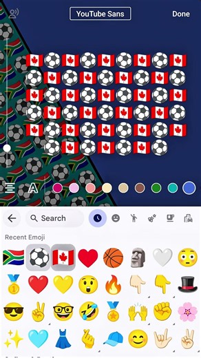 🇿🇦 ⚽ V/S ⚽ 🇨🇦 #tutorial