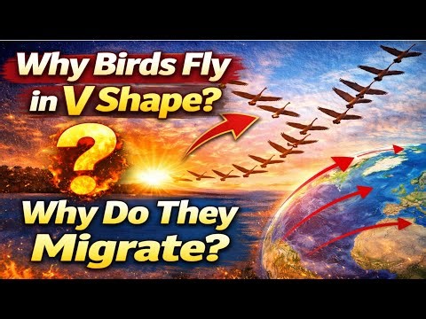 The Secret Routes of Migratory birds Documentary|Why Birds Fly In ‘V’ Formations 🤔 byvsworld_9