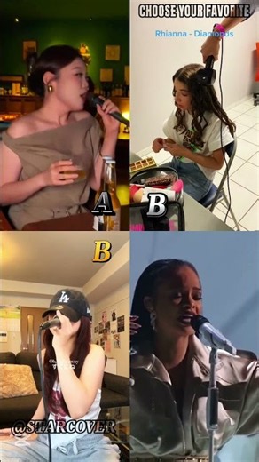 🎶 DIAMONDS by RIHANNA 💎 | AMAZING COVER COMPARISON 🎤✨