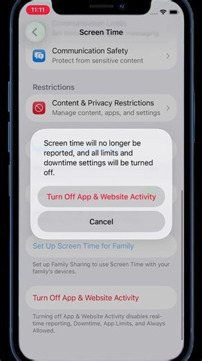 Fix iPhone No Option to Turn Off Screen Time Passcode
