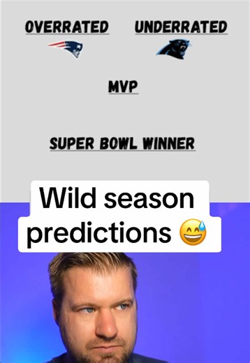 NFL season predictions #patriots #panthers #nflfootball #49ers | football predictions