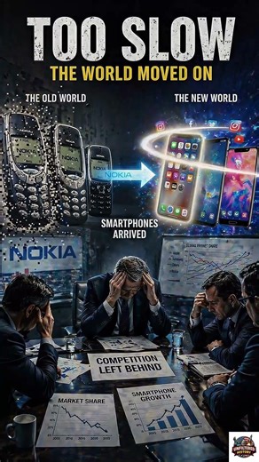 Why Nokia Died | Rise and Fall of Nokia #shorts