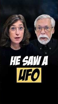 He Saw a UFO! 🛸👽