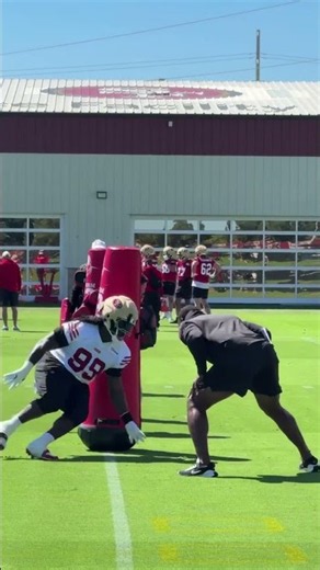 Straight to it 😤 #49ers #nfl #trainingcamp
