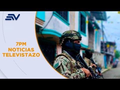 Militarización total del cantón San Lorenzo en Esmeraldas tras ataque | Televistazo | Ecuavisa