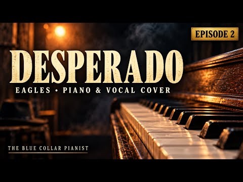 Desperado – Eagles | Piano & Vocal Cover | The Blue Collar Pianist Ep. 2