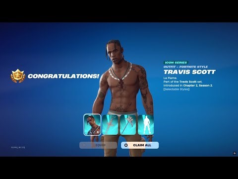How to Get the TRAVIS SCOTT Skin for FREE in Fortnite 2026!