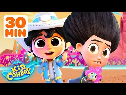 Manny's Biggest Desert Disasters! 😮 | Kid Cowboy | Nick Jr.
