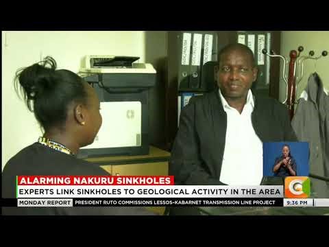Alarming Nakuru sinkholes