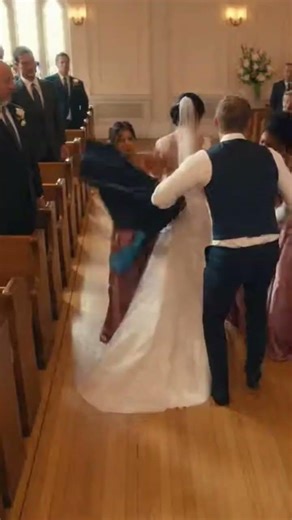 “Bride’s Dress Suddenly Rips at the Wedding 😱 Guests Go Into Panic | #shorts