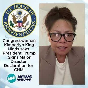 King-Hinds: Major Disaster Declaration Signed