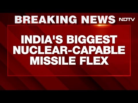 India Tests K-4 Missile, With 3,500-km Range, From Nuclear-Powered Submarine