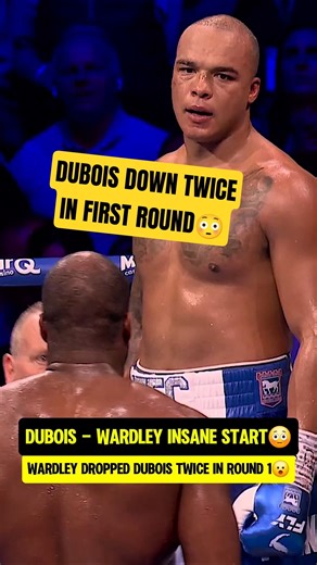 Wardley DROPPED Dubois STRAIGHT AWAY🥊 Live on @daznboxing #Ring6