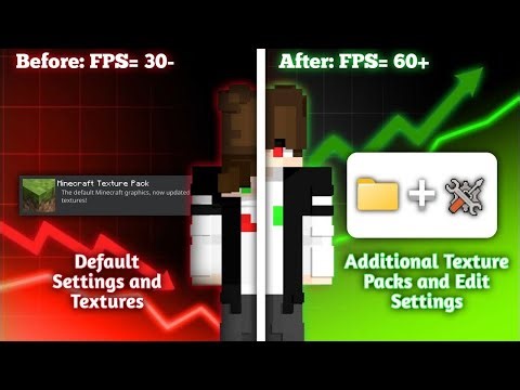 Increase FPS in your Minecraft with this texture pack and setting ⚙️