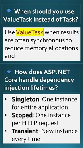 Advanced .NET Interview Questions - Part 1 #csharp #dotnetinterview
