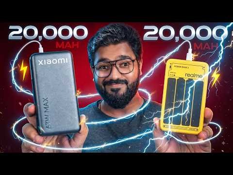 Xiaomi vs realme || Best Powerbank Test