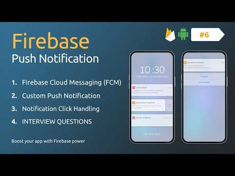 Firebase Push Notification in Android Studio Full Tutorial 🔥 FCM Token + Kotlin + Java | Part 6