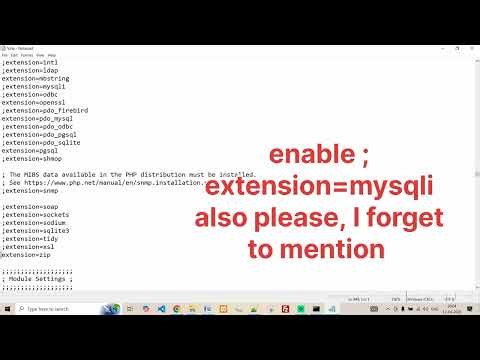 Upgrade PHP version in xampp