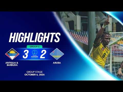 Antigua and Barbuda vs Aruba | 26/27 Concacaf Nations League Group Stage
