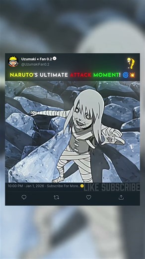 NARUTO'S ULTIMATE ATTACK MOMENT! 🌀💥